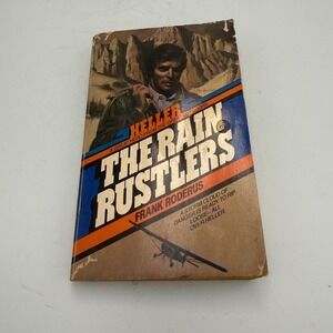 The Rain Rustlers Frank Roderus 1984 Bantam Books Heller Western Paperback